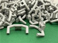 LEGO Handlebars For Motorbike, Jet-ski, Bicycle, Grey, No. 98397 / 10 Pieces