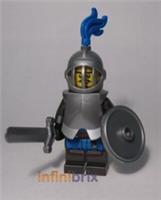Lego Black Falcon Knight Minifigure set 910001 Castle in the Forest BDP adp011