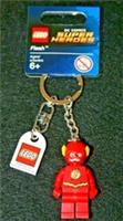 THE FLASH Key Ring/Key Chain Lego DC COMICS Superheroes Brand New 853454