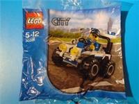 City Police Quad with Minifigure Lego 30228  Brand New Sealed Polybag