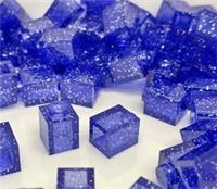 LEGO Brick, 1 x 1, Transparent Glitter Purple, No. 3005, 30071 / 30 Pieces