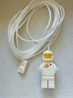 LEGO White Jenny SPACE MAN LIGHT PULL AND CORD