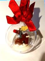 LEGO Ruldolph the Red-Nosed Reindeer Bauble New