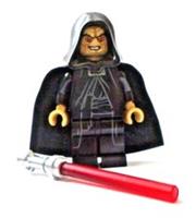 Genuine Lego Star Wars 2014 Darth Sidious/Palpatine + Light Saber NEW ......RARE