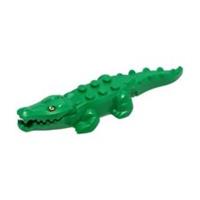 Genuine LEGO Alligator Crocodile 20 Teeth Wild Animal Minifigure 18904c05pb01