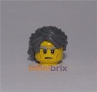 Lego Lord Garmadon, Sensei Head + Hair from sets 70750, 70725 for Ninjago NEW