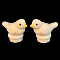 Genuine LEGO City White Dove Birds Pack Of 2 Cute Animal Minifigures 41835pb01