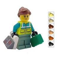 Genuine LEGO Female Paramedic Gift Ambulance Hospital Minifigure Mothers Day