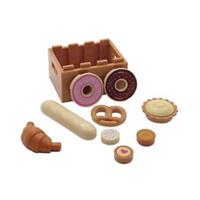 Genuine LEGO Food Bakery Basket Bread & Pastries Minifigure Kitchen Furniture