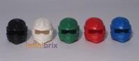 5x Lego Ninja Wrap Headgear (Black, White, Green, Red, Blue) for Ninjago 98133