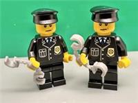 LEGO City Minifigure Police Officer Set 5612 From Speeding, Camera, 2 Figures