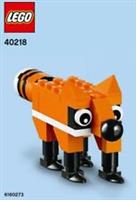 Genuine LEGO Fox Monthly Model Build Set Wild Animal Dog Poly Bag Party 40218