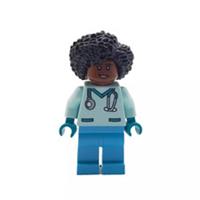 Genuine LEGO Doctor Nurse Gift Hospital Female Black Minifigure Mothers Day 1