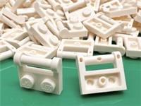 LEGO Plate 1 x 2 With Side Bar Handle 48336 From Ferris Wheel 10247, 25 Pieces