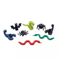 Genuine LEGO 8x Pack Creepy Crawlies Spiders Snakes Scorpions Bat Halloween