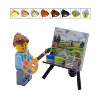 Genuine LEGO Artist Painter Gift Female Minifigure Painting Easel Mothers Day