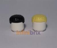 Lego Hair 79687 PICK & MIX ANY COLOURS! Black, Light Yellow