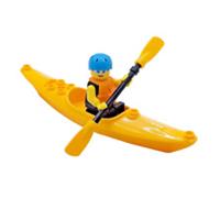 Genuine LEGO Kayak / Canoe Gift Female Minifigure Kayaker Canoeist Mothers Day