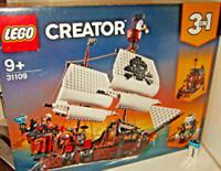 New Sealed Lego Creator 31109, 3 in 1, inc Pirate Ship, Skull Island etc