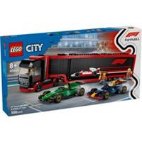 LEGO F1 60445 Truck with RB20 & AMR24 Cars - Brand New & Sealed