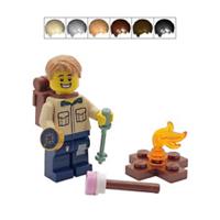 Genuine LEGO Hiker Gift Male Rambler Scout Hill Walker Minifigure Fathers Day