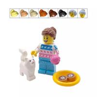 Genuine LEGO Cat Lover Gift Female & Maine Coon Pet Minifigures Mothers Day