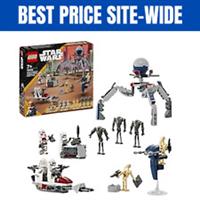 LEGO Star Wars 75372 Clone Trooper & Battle Droid Battle Pack | 4 Minifigures, B