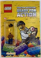 Lego Mini Figures And Story/activity Booklet Time For Adventure Day Of Fun