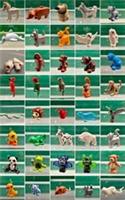 LEGO Animal Minifigure Utensil Accessory, Rat, Snake, Rabbit, 114 Types, 1 Piece