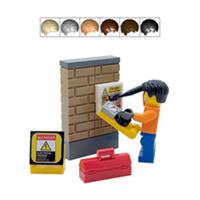 Genuine LEGO Electrician Gift Minifigure + Tools & Tester Sparky Fathers Day 3