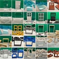 LEGO Window, Frame, Bay, Pane, Door, Glass, House, Building, City, 114 Types