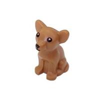 Genuine LEGO Pet Chihuahua Small Dog Animal Minifigure Medium Nougat 12888pb01