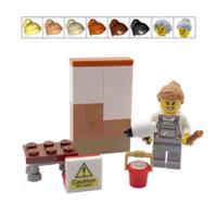 Genuine LEGO Painter Decorator Gift Female Woman Minifigure Interior Designer