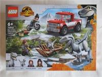Lego 76946 Jurassic World - Blue & Beta Velociraptor Capture - New & Sealed
