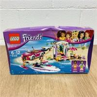 LEGO Friends Andrea's Speedboat Transporter Set 41316 Unopened Damaged Box*
