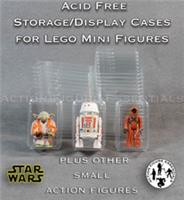 10 Acid Free Clamshell Display Cases LEGO Minifigure Star Wars Mini Figure UV