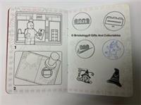 Lego Passport British Red Design Bham UK Halloween 2025 Edition Stamps