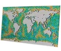 *NEW* MOC 31203 World Map Building Blocks ART 11695pcs Gift Puzzle Mosaics