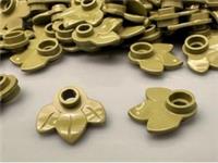 Lego 32607 Plant / Lily Pad / Leaf Leaves - NEW in OLIVE green - pack of 100