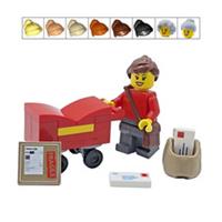Genuine LEGO Postwoman Gift Post Worker Postie Female Minifigure Mothers Day