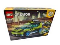 LEGO Creator 3-in-1 Rocket Rally Car, Jet Truck & Quad Bike 31074, retired new