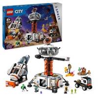 LEGO 60434 City Space Base and Rocket Launchpad Set - Featuring a Spaceship, ...