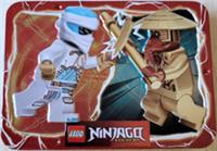 Lego Ninjago Zane vs. Temple Guard 112501 Tin Brand New