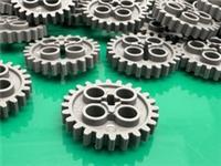 LEGO Gear with 24 Teeth From Volvo L350F Wheel Loader 42030 - 4 Pieces, NEW