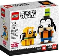 Lego Brickheadz Goofy & Pluto 40378 BNIB (Retired)