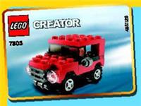 Lego Creator Jeep 7803 Polybag BNIP