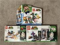New Lego Luigis Starter Course 71387 Entryway 71399 & Lab and Poltergust 71397