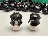 LEGO Angled Helmet, Cheek Protection From Castle Dragon Knight - 5 Pieces NEW