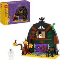 LEGO Halloween Barn - Play & Display Toy with a Skeleton Minifigure Gift SPOOKY