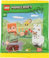 Lego Minecraft Alex, Baby Llama and Bee 662308 Paperbag BNIP